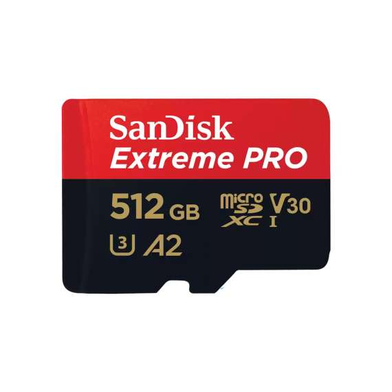 SanDisk Extreme PRO microSDXC UHS-I 512GB Memory Card