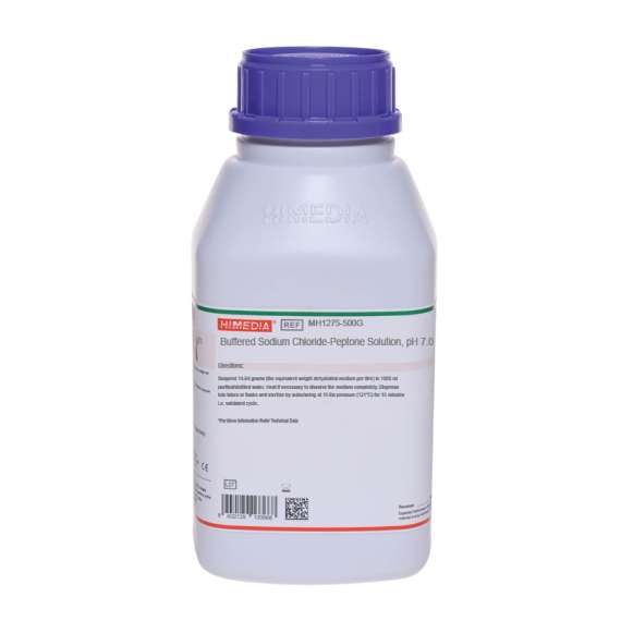 Himedia MH1275 500G Buffered Sodium Chloride Peptone Solution