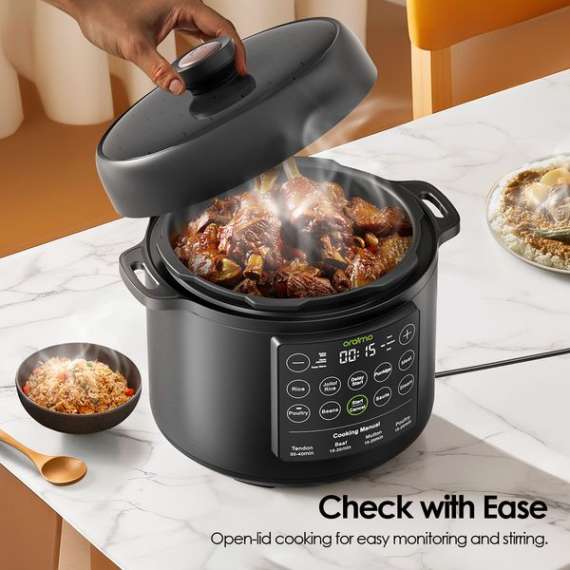 Oraimo TenderPot 6L 1000W Electric Pressure Cooker, 10 image