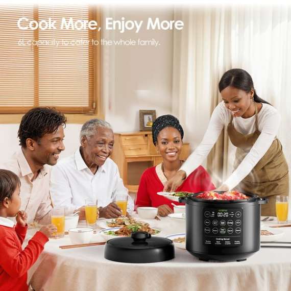 Oraimo TenderPot 6L 1000W Electric Pressure Cooker, 3 image