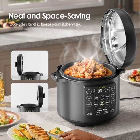 Oraimo TenderPot 6L 1000W Electric Pressure Cooker, 9 image