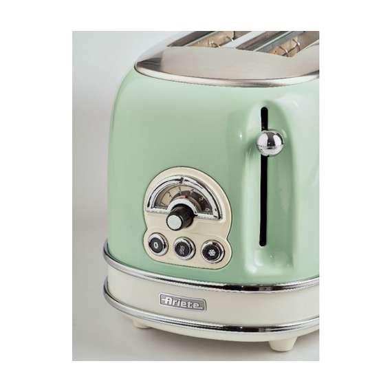 Ariete  Vintage 2 Slice 800W Green Toaster, 2 image