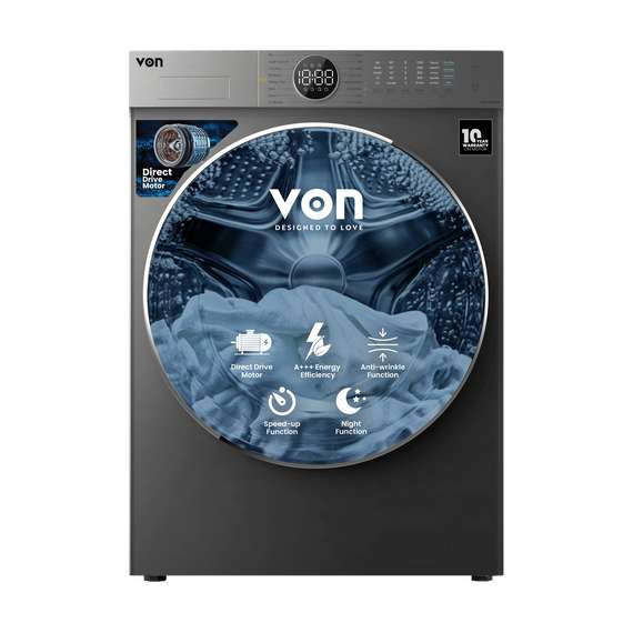 VON VWD-106FDDTX 10/6KG Front Load Washer and Dryer Washing Machine
