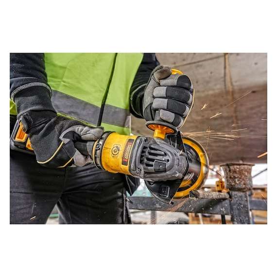 Dewalt DCG414T2GB 54V 6AH 5inches Cordless Brushless Angle Grinder, 2 image