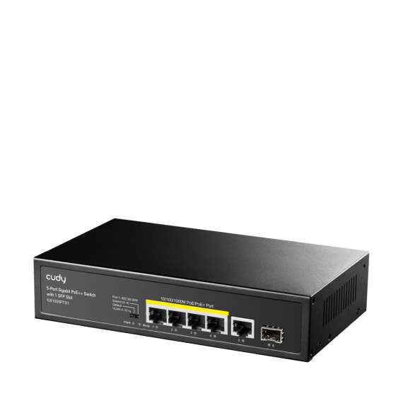 Cudy GS1005PTS1 5Port Gigabit PoE+ Switch with 1 SFP Slot, 2 image