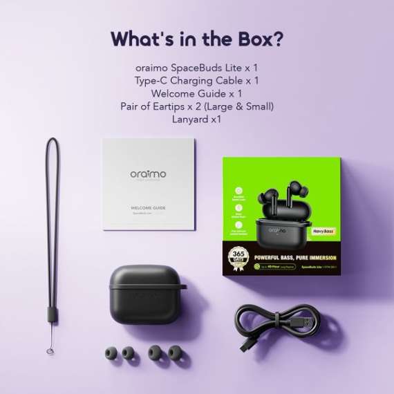 Oraimo SpaceBuds Lite True Wireless Earbuds, 11 image