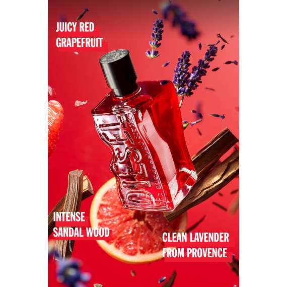 Diesel D Red 100ml Edp Perfume, 2 image