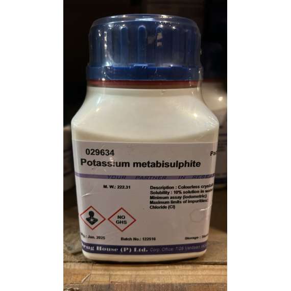 CDH 500g Potassium Metabisulphite Lab Reagent