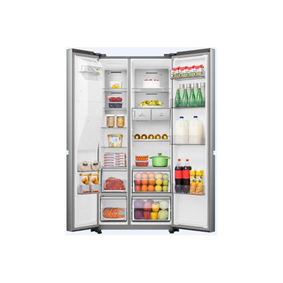 Hisense RC-70WS4SA 601L Side by Side Inverter Fridge, 2 image