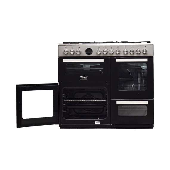 Simfer F10074SEIX  7 gas 4 Ovens WOK INOX Cooker