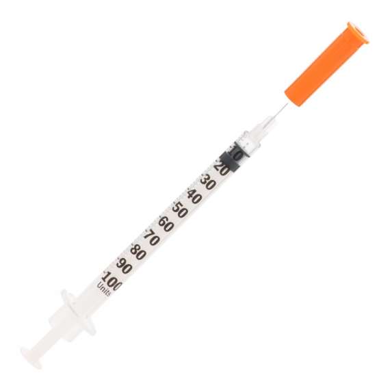 BD 31G 1ml 100Pack Microfine Insulin Syringes