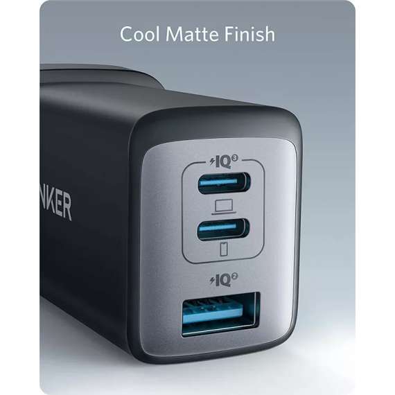 Anker PowerPort III 3-Port 65W Pod USB-C Charger, 5 image