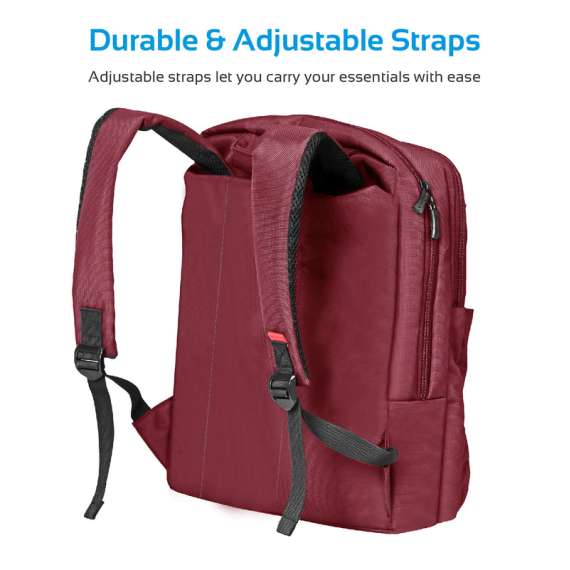 Promate Multi-functional Backpack bag with Multiple Pockets, 2 image