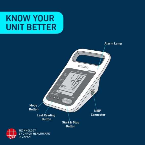 Omron HBP1320 Professional Automatic Blood Pressure Monitor, 4 image