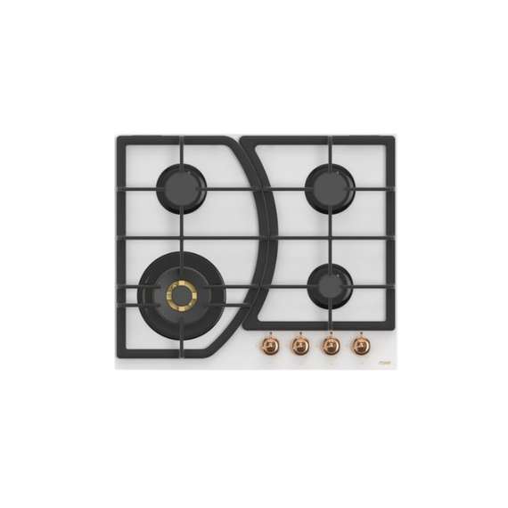 MIKA Built-In 60cm 4 Gas with WOK BRASS SABAF Burner Gas Hob