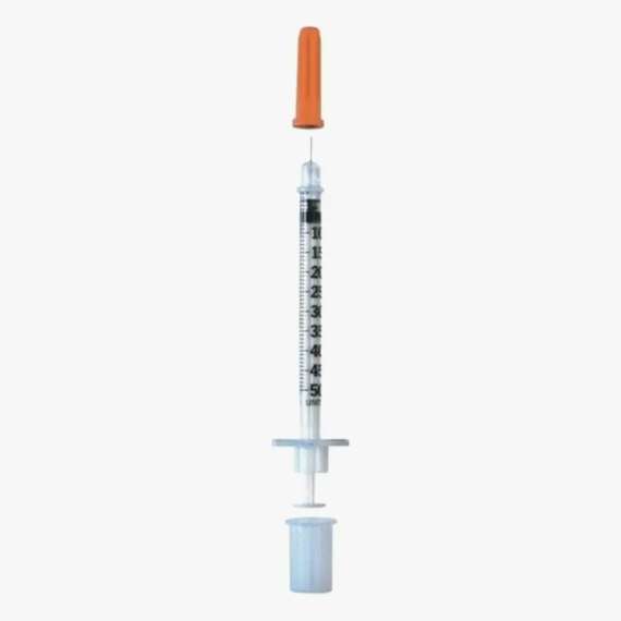 BD 0.5ml 30G 100Pack Microfine Insulin Syringes
