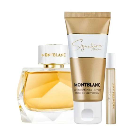 Montblanc Signature Absolu Three Piece Women Perfume Gift Set