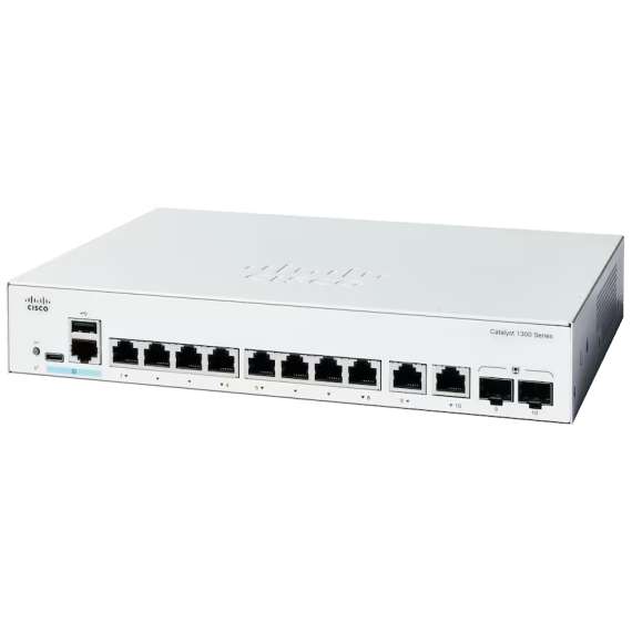 Cisco  Catalyst C1300-8P-E-2G 8 Ports PoE+ Managed Switch