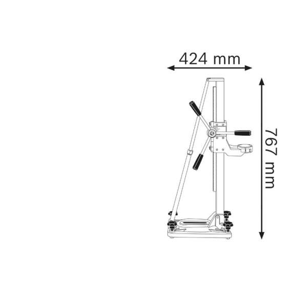 Bosch GCR 180 Professional Drill Stand, 2 image