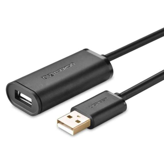 UGREEN US121 USB 2.0 Male to USB A Female Active 25M Extension Cable