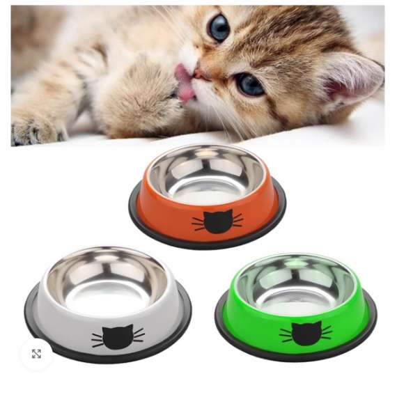 KittyPro Cat Food and Water Bowl