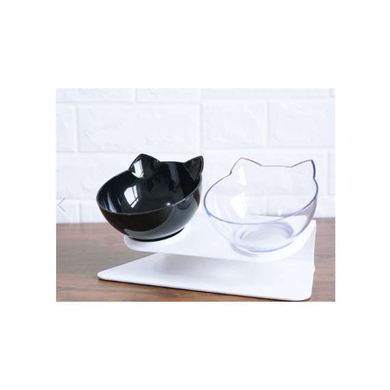 Elevated Anti-slip bottom Cat Food Bowl, 2 image