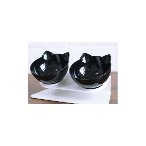 Elevated Anti-slip bottom Cat Food Bowl, 3 image