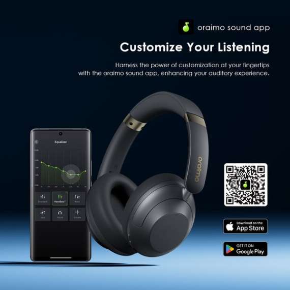 Oraimo BoomPop Pro ANC Over Ear Headphones, 11 image