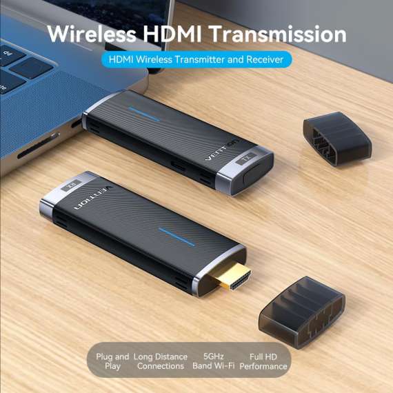 Vention Wireless HDMI Transmitter and Receiver, 2 image
