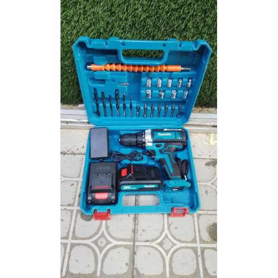 Makita 26V Cordless Drill Set