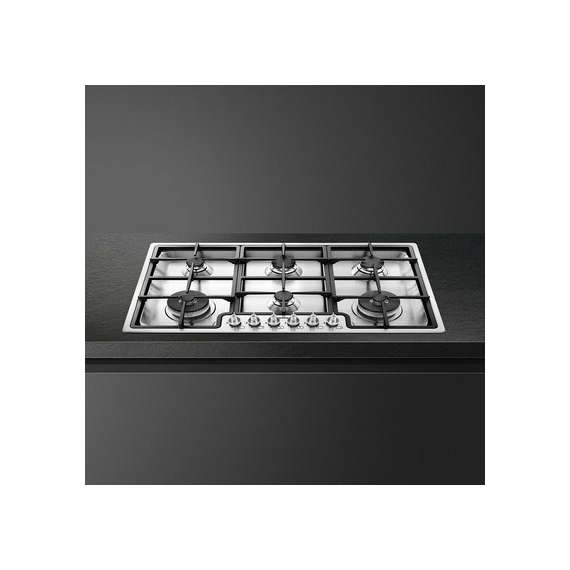 SMEG PGF962 6 Gas 90cm Built In HOB, 4 image