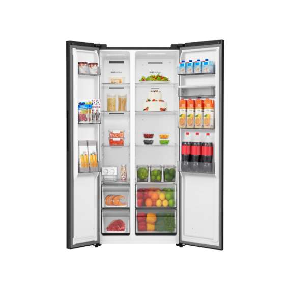 Hisense RC-75WS4SA 541L Side by Side Inverter Fridge, 2 image