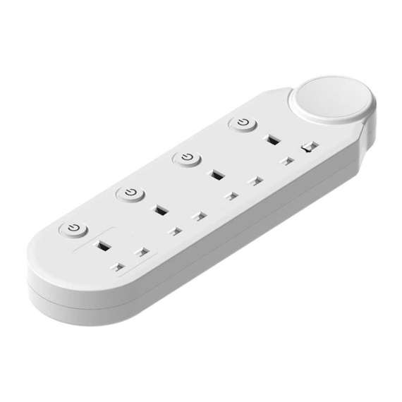 Tronic 4 Way Extension Socket