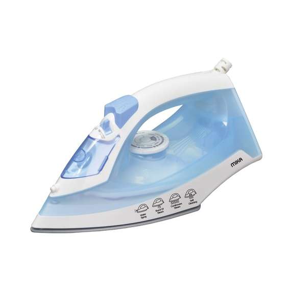 MIKA Non-stick Soleplate Steam Iron
