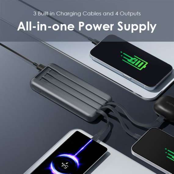 Oraimo Slice Link Pro 22.5W 10000mAh Power Bank, 5 image