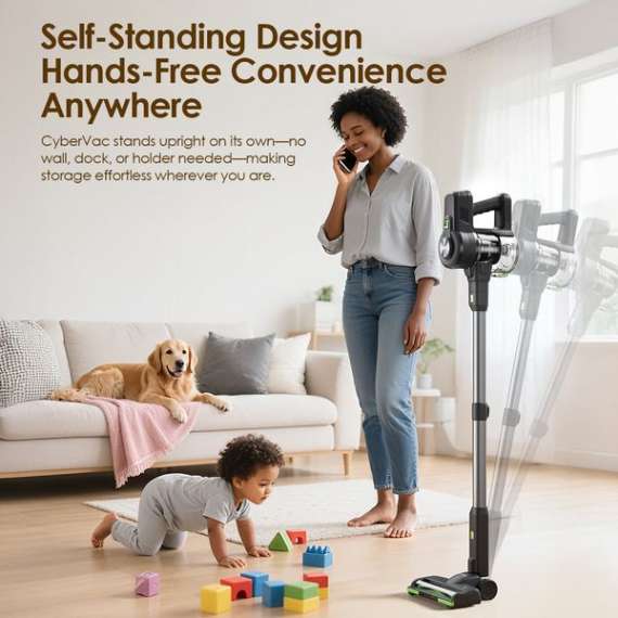 Oraimo CyberVac Cordless Stick Vacuum Cleaner, 8 image