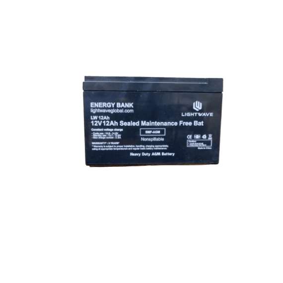 Lightwave 12v 12ah Ups Battery