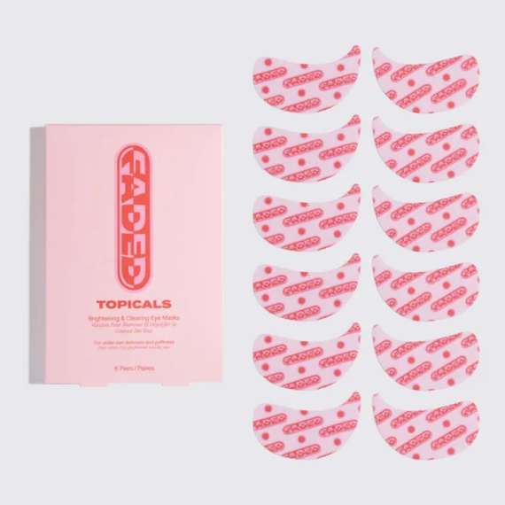 Topicals Faded 6Pack Brightening Under Eye Masks