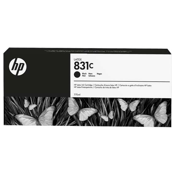 HP 831C Black Latex Ink Cartridge