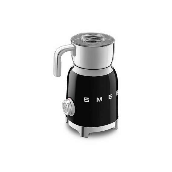 SMEG MFF11BLUK 250ML Black Induction Milk Frother