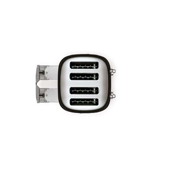 SMEG TSF03BLUK 4 Slice Bread Toaster, 2 image