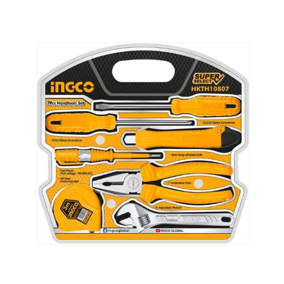 Ingco HKTH10807  7pcs Handtools set