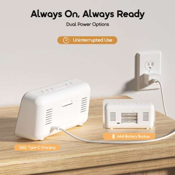 Oraimo ClockPoint Alarm Clock, 4 image