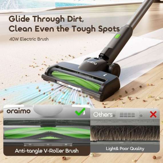 Oraimo CordForce Plus Corded Stick Vacuum, 4 image