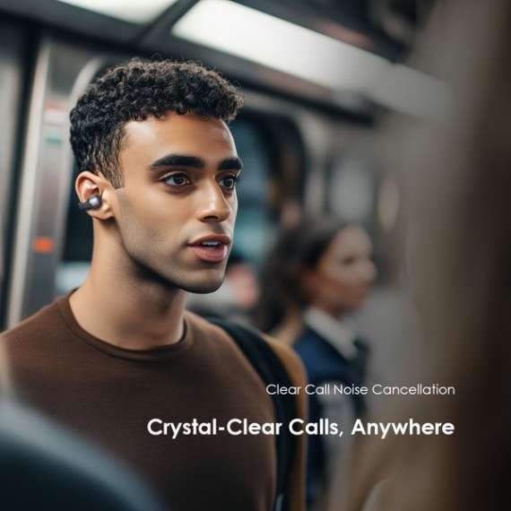 Oraimo OpenSnap N Open Ear True Wireless Earbuds, 7 image