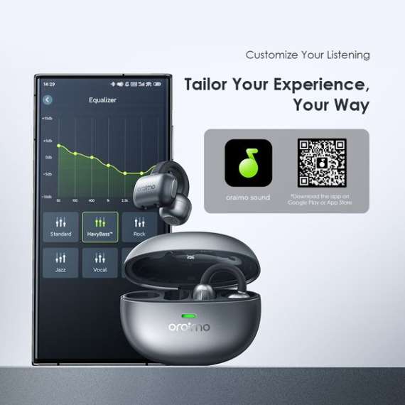 Oraimo OpenSnap N Open Ear True Wireless Earbuds, 6 image