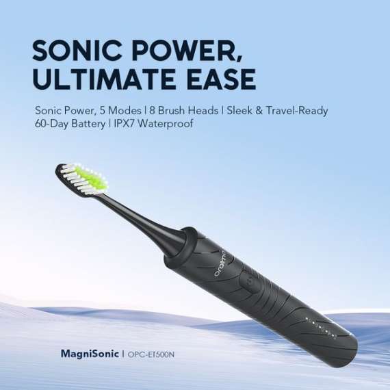 Oraimo Magnisonic Sonic Power Electric Toothbrush, 2 image