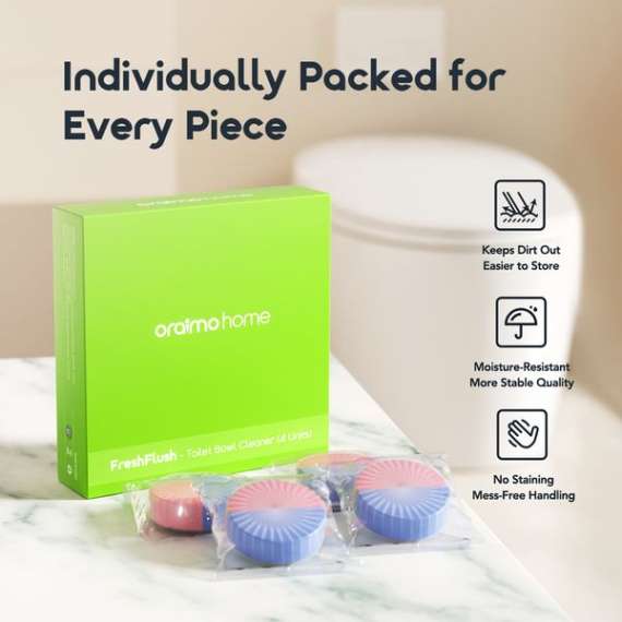 Oraimo FreshFlush Antibacterial Toilet Bowl Cleaner, 7 image