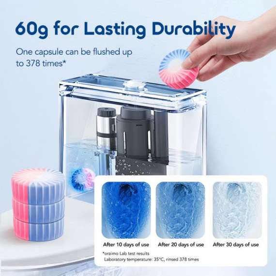 Oraimo FreshFlush Antibacterial Toilet Bowl Cleaner, 3 image