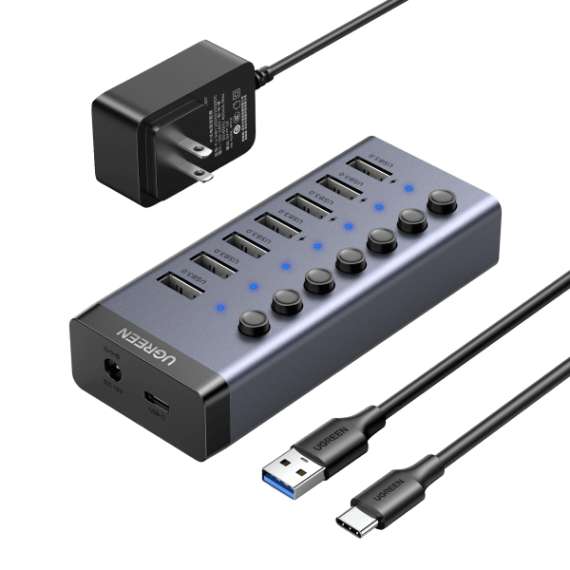 UGREEN CM420 7-IN-1 Powered USB Hub